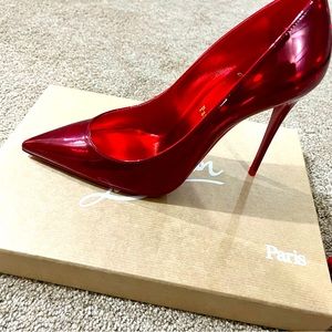 BRAND NEW Christian Louboutin red Kates!!